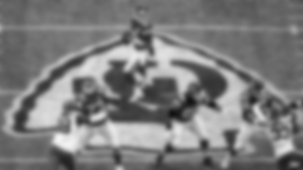 Kansas City Chiefs Quarterback Patrick Mahomes (15) drops back to pass from midfield during an NFL Divisional Round Playoff game, Sunday, Jan. 17, 2021 in Kansas City.