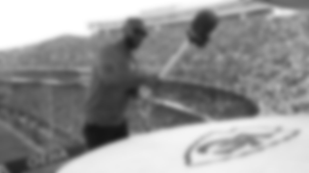 Dante Hall inducted into the Kansas City Chiefs Ring of Honor on Sunday, October 22, 2023.