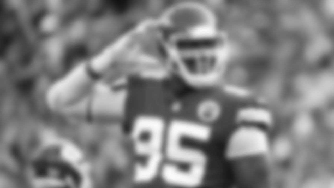 Kansas City Chiefs defensive end Chris Jones (95) during an NFL football game against the Cleveland Browns, Sunday, September 12, 2021 in Kansas City.