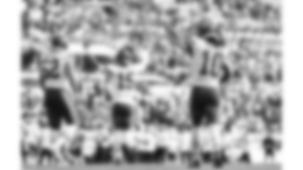 Kansas City Chiefs running back Isiah Pacheco (10) waves to Kansas City Chiefs fans during the regular season Week 2 NFL Football Game on Sunday, September 17, 2023 at EverBank Stadium in Jacksonville, FL.