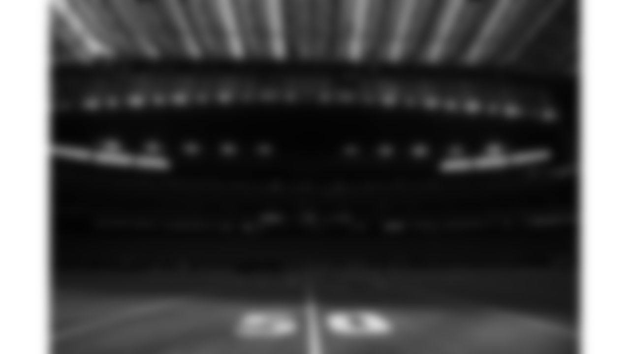 A general overall interior view of NRG Stadium at the 50-yard line prior to an NFL football game between Houston Texans and the Kansas City Chiefs, Sunday, Dec. 18, 2022, in Houston.