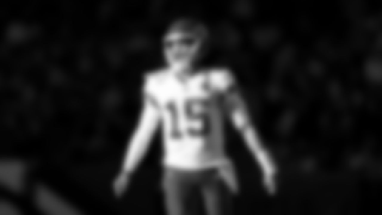 Kansas City Chiefs quarterback Patrick Mahomes (15) during an NFL football game against the Denver Broncos, Sunday, December 11, 2022 in Denver.