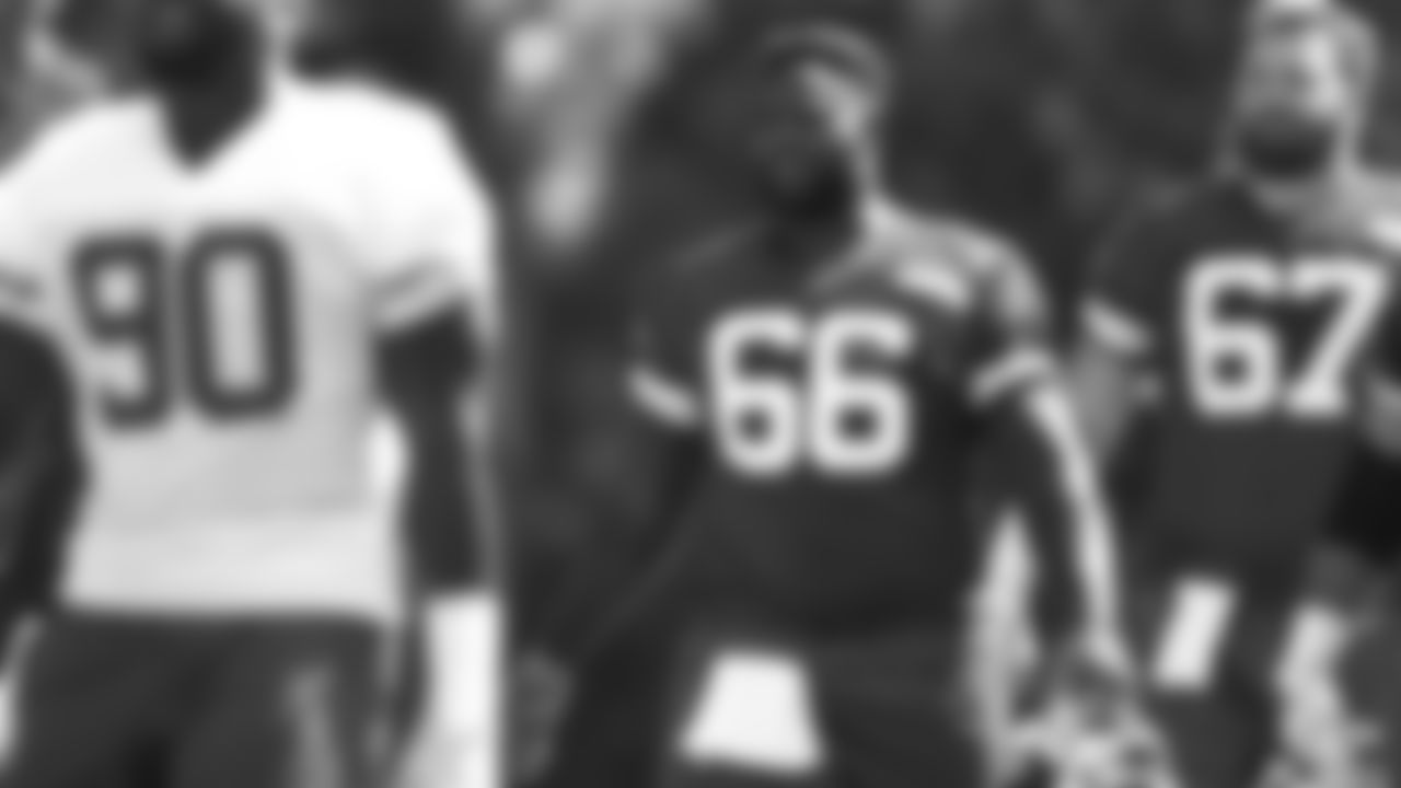 Kansas City Chiefs Offensive Guard Khalil McKenzie (66) before a 2019 Training Camp practice at Missouri Western State University in St. Joseph, MO.