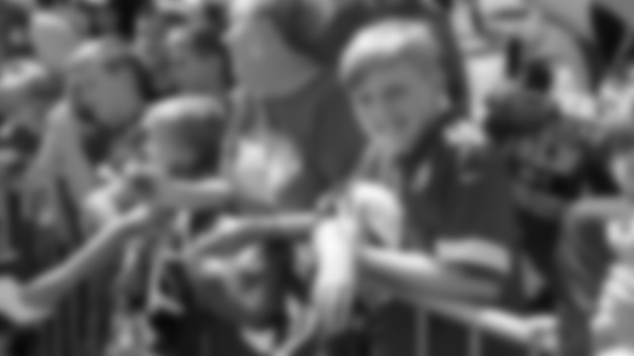 Fan after a 2019 Training Camp practice at Missouri Western State University in St. Joseph, MO.