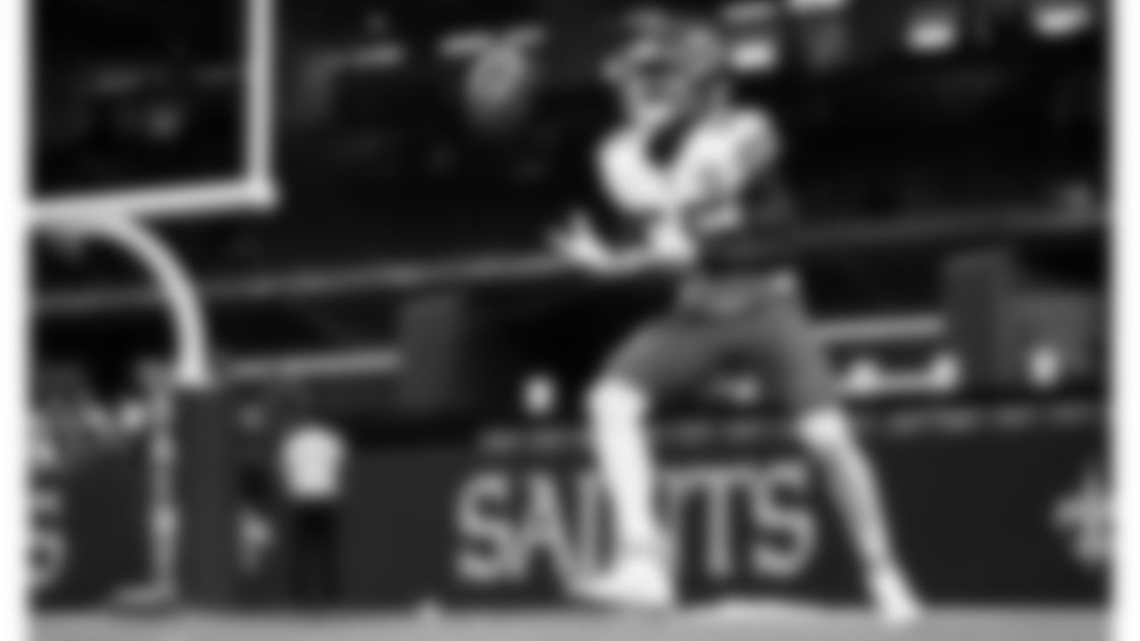 Kansas City Chiefs wide receiver Ty Scott (85) during pregame warmups at the Chiefs preseason Week 1 matchup against the New Orleans Saints on Sunday, August 13, 2023.