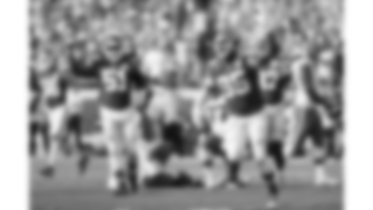 Kansas City Chiefs defensive end Chris Jones (95) celebrates a sack during an NFL football game against the Cleveland Browns, Sunday, September 12, 2021 in Kansas City.