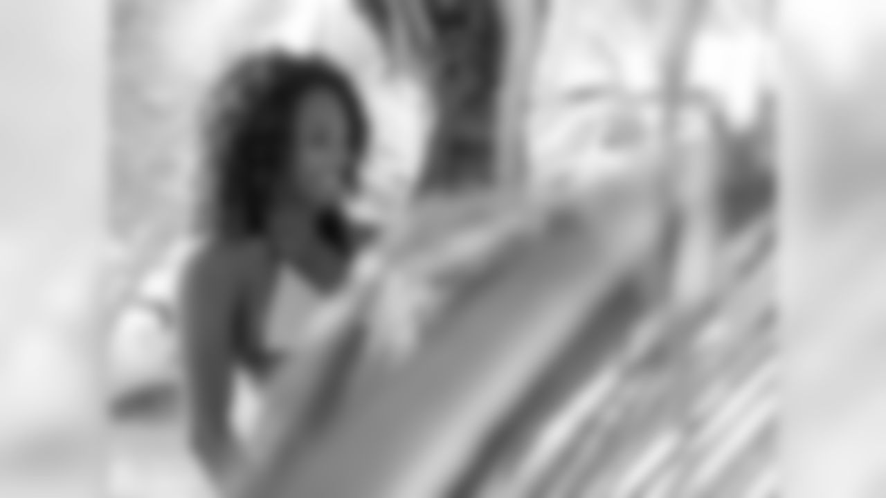 During the Kansas City Chiefs Cheerleader Calendar photo shoot on Tuesday, June 26, 2018 at Couples Swept Away in Negril, Jamaica.