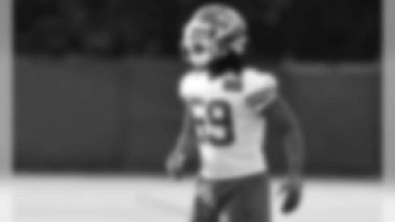 Kansas City Chiefs Linebacker Omari Cobb (59) during practice on Saturday at The University Of Kansas Training Facility on August 8, 2020.