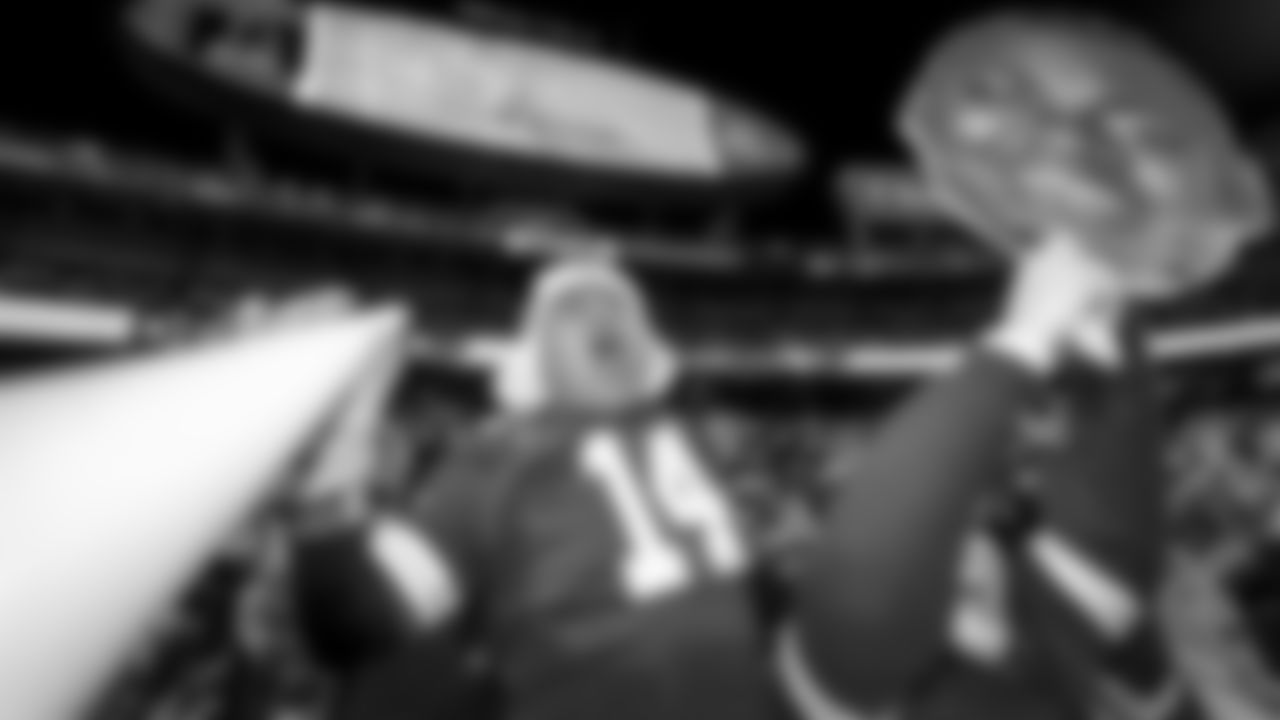 Kansas City Chiefs fans celebrate in the crowd during the divisional playoff football game against the Buffalo Bills, Sunday, January 23, 2022 in Kansas City.