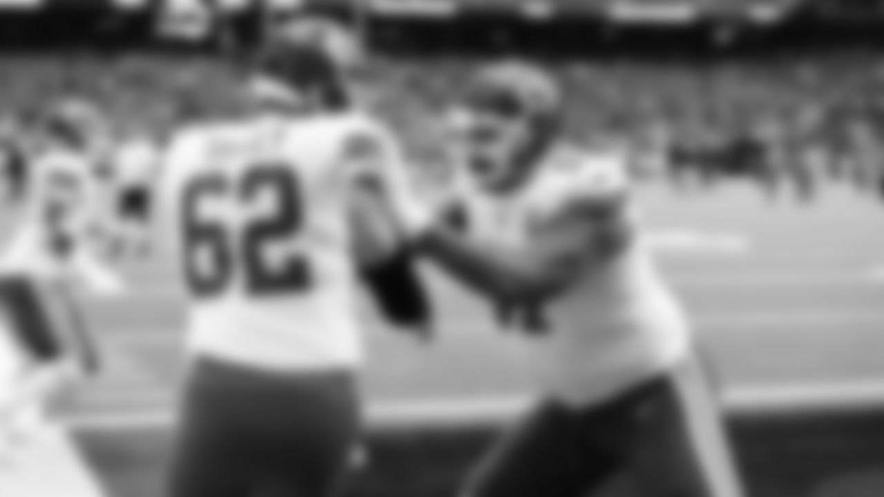 Kansas City Chiefs offensive tackle Orlando Brown (57) prior to an NFL football game against the Houston Texans, Sunday, December 18, 2022 in Houston.