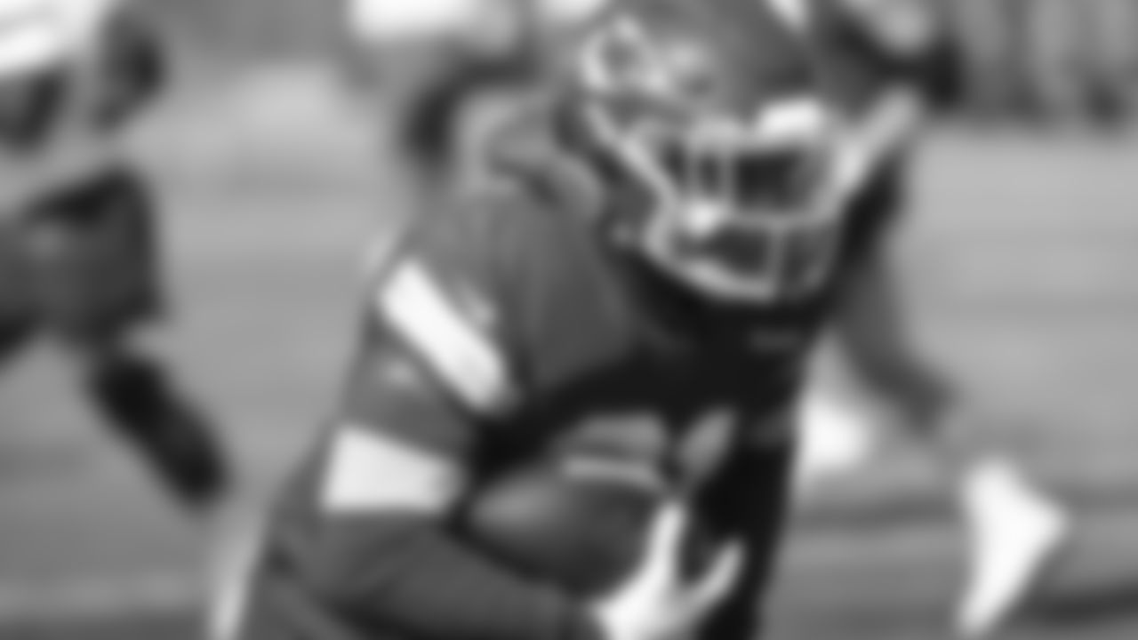 Kansas City Chiefs Running Back Darrel Williams (31) during practice at The University of Kansas Health System Training complex.
