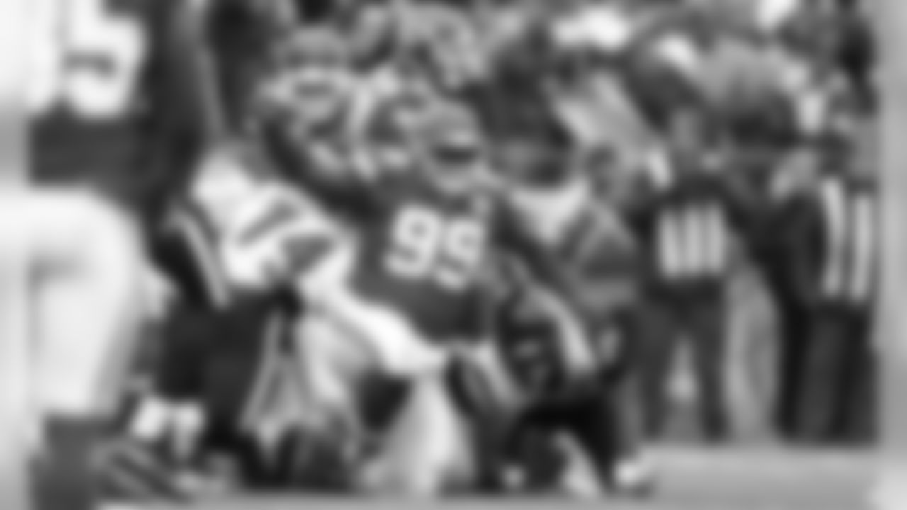 The Kansas City Chiefs take on the Houston Texans in the NFL Divisional Playoff game at Arrowhead Stadium on January 12, 2019.