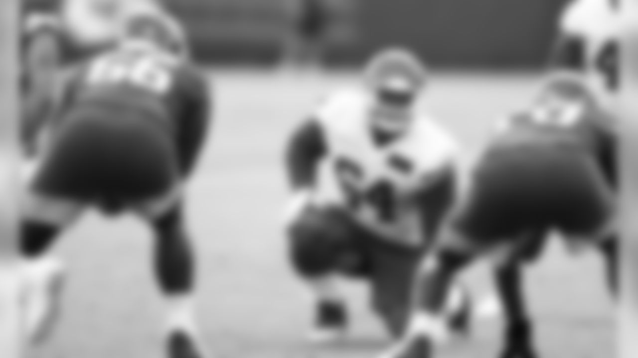 Kansas City Chiefs Defensive Tackle Mike Pennel (64) during practice on Saturday at The University Of Kansas Training Facility on August 11, 2020.