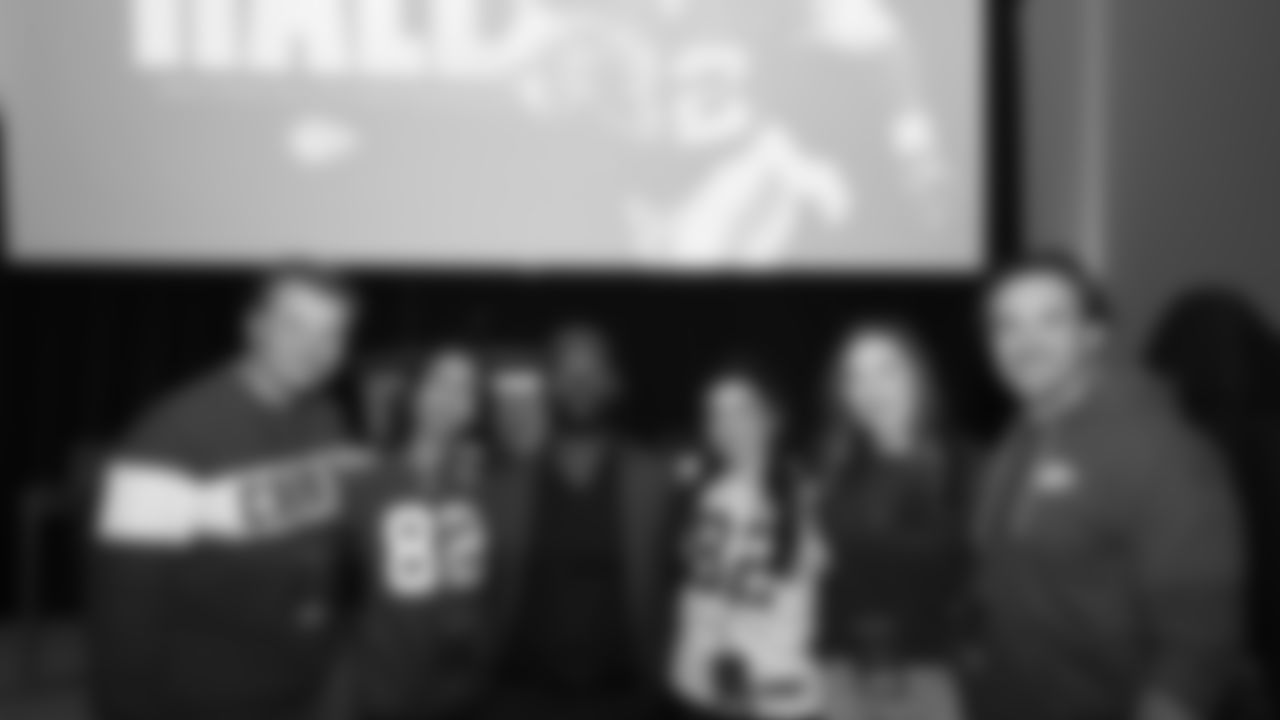 Dante Hall inducted into the Kansas City Chiefs Ring of Honor on Sunday, October 22, 2023.