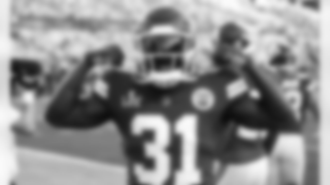 Kansas City Chiefs Running Back Darrel Williams (31) prepares for Super Bowl LV against the Tampa Bay Buccaneers, Sunday, Feb. 7th 2021 at Raymond James Stadium in Tampa, FL.