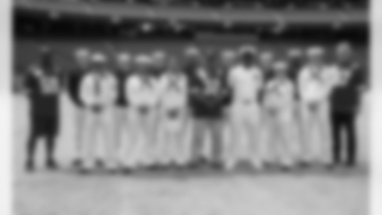 The Kansas City Chiefs hosted a group of sailors from the USS Kansas City and USS Harry S. Truman at GEHA Field at Arrowhead on July 1, 2021.