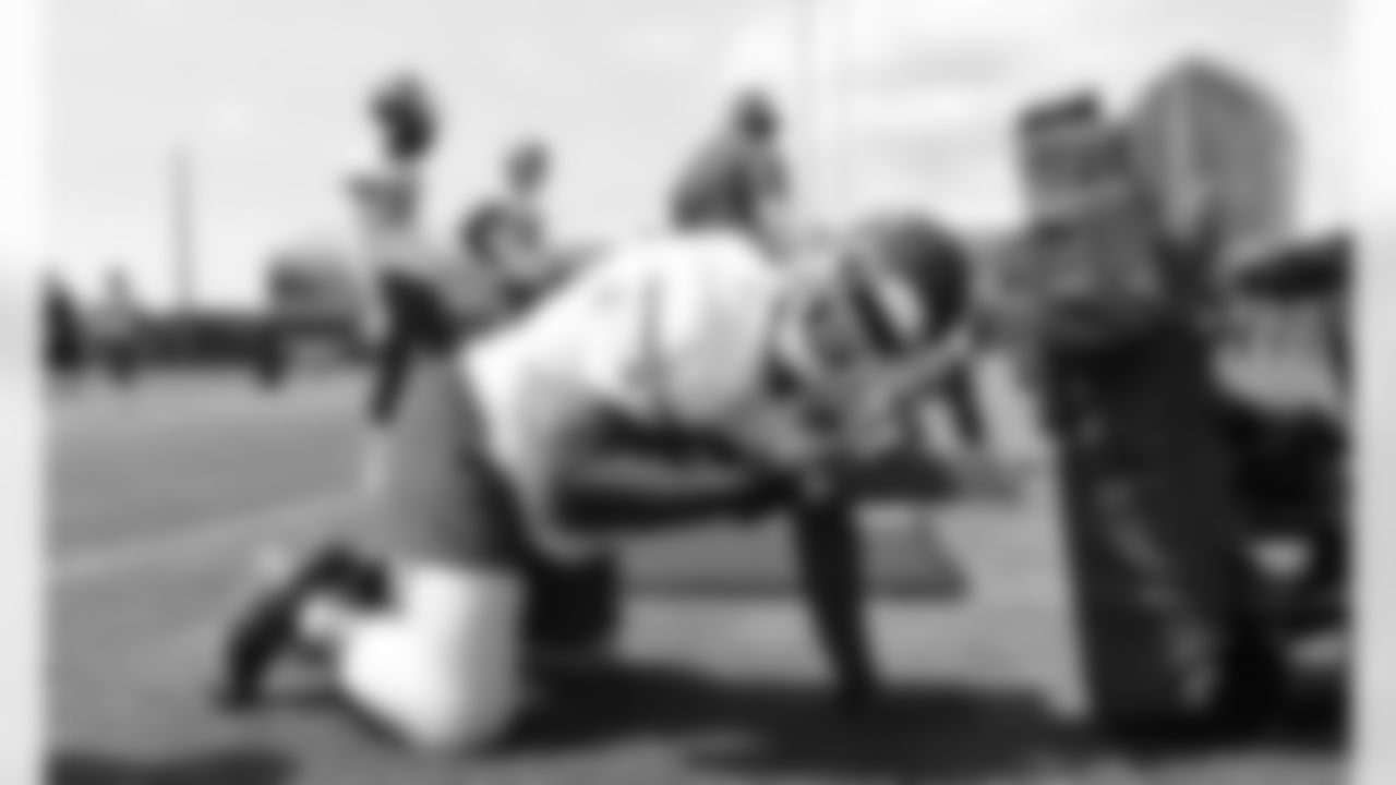 Kansas City Chiefs Defensive Tackle Chris Jones (95) during phase 3 workouts at the The University of Kansas Health System Training Complex.