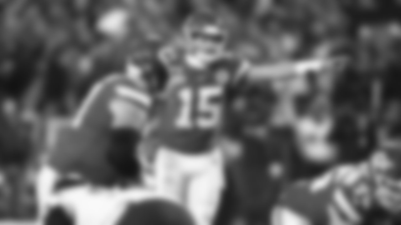 The Kansas City Chiefs take on the Houston Texans in the NFL Divisional Playoff game at Arrowhead Stadium on January 12, 2019.