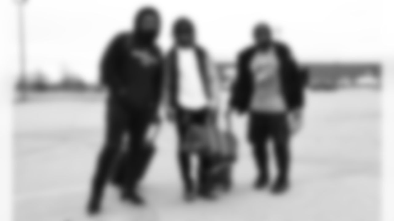 Kansas City Chiefs Running Back Darrel Williams (31) , Darwin Thompson, and Clyde Edwards-Helaire (25) travel to Miami for Sundays game against the Dolphins.