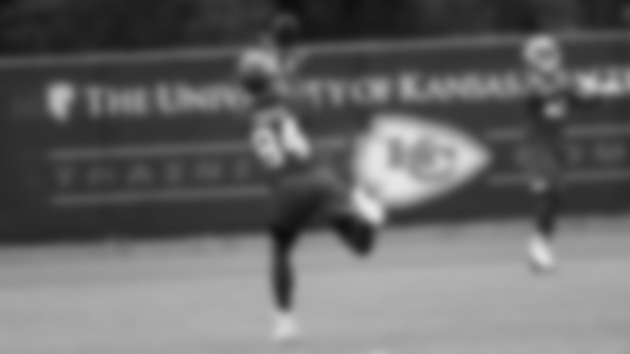 Kansas City Chiefs participate in day six of OTA's