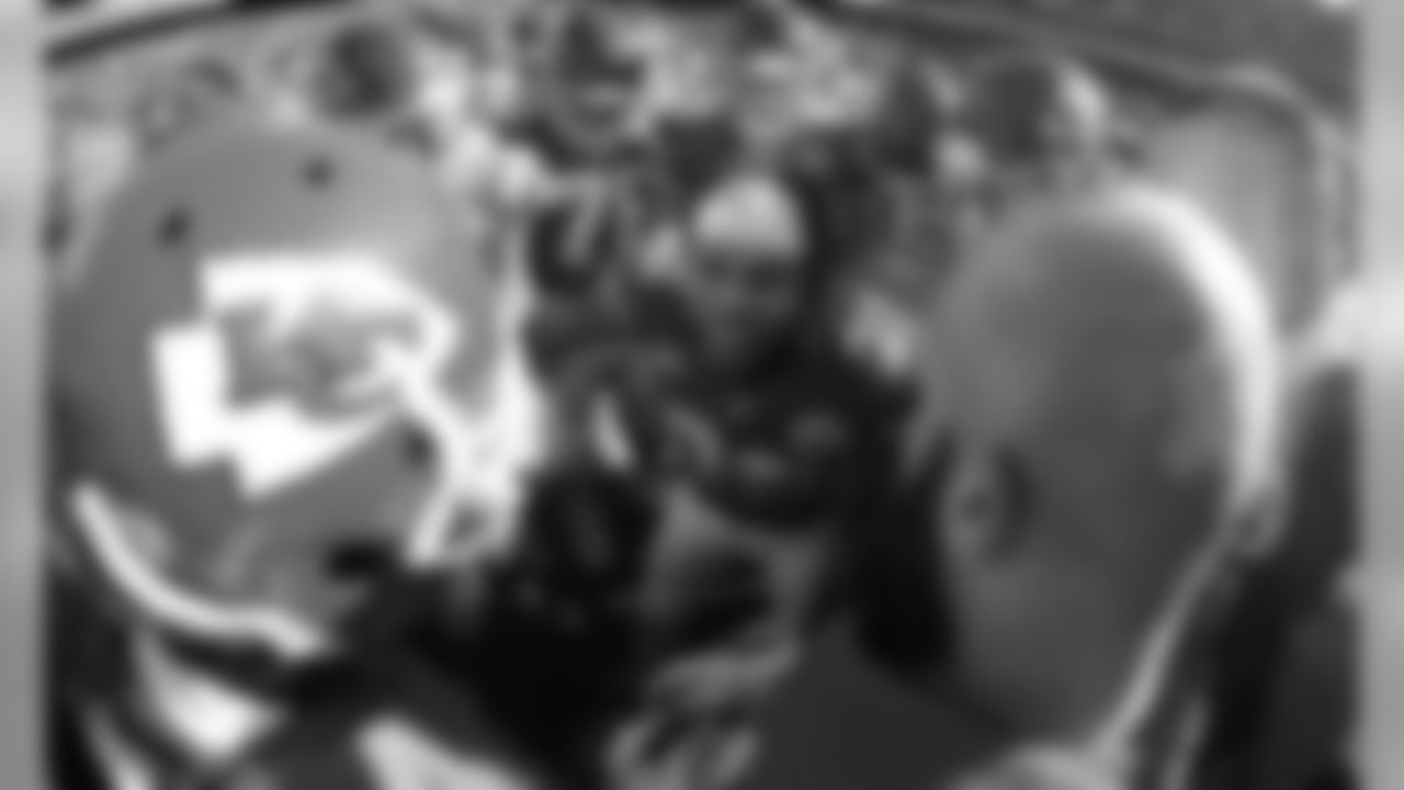 The Kansas City Chiefs face the Tennessee Titans in the AFC Championship Game at Arrowhead Stadium on January 19, 2020.