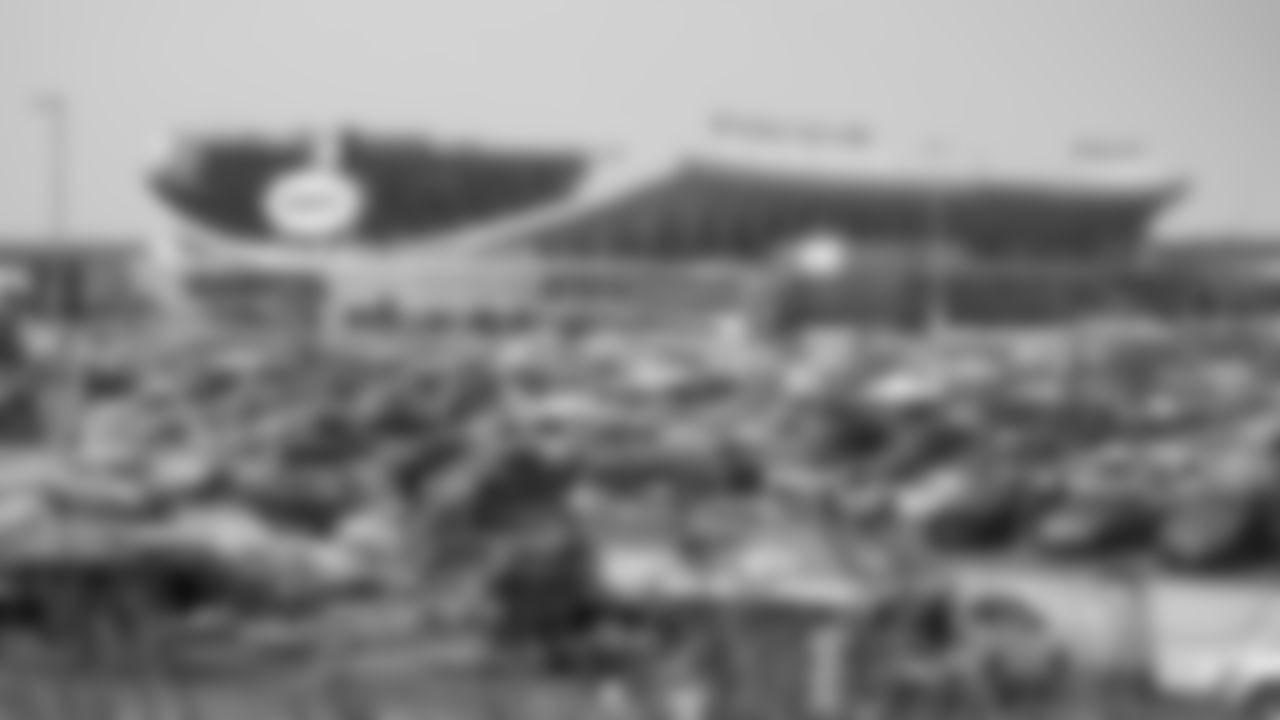A Scenic view of GEHA Field at Arrowhead Stadium prior to an NFL football game against the Cleveland Browns, Sunday, September 12, 2021 in Kansas City.