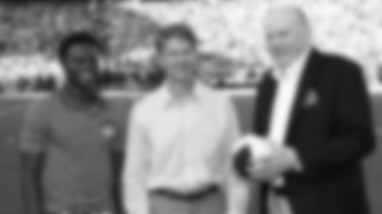 Len Dawson Scholarship Winner Kansas City Chiefs vs Cincinnati Bengals preseason game at Arrowhead Stadium on August 10, 2019