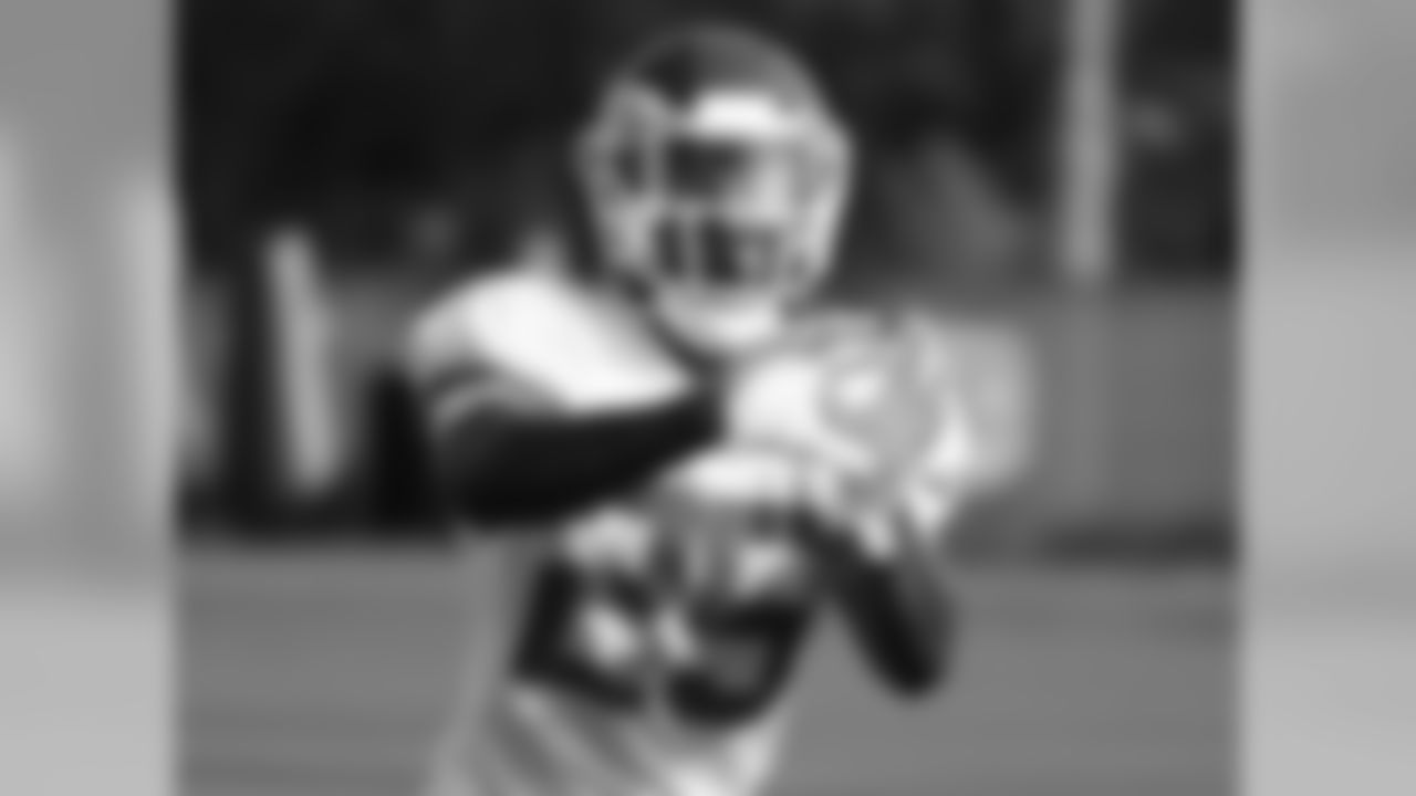 Kansas City Chiefs defensive back Armani Watts (25) during practice 8/12/18 at Chiefs Training Camp at Missouri Western State University in St Joseph, Missouri