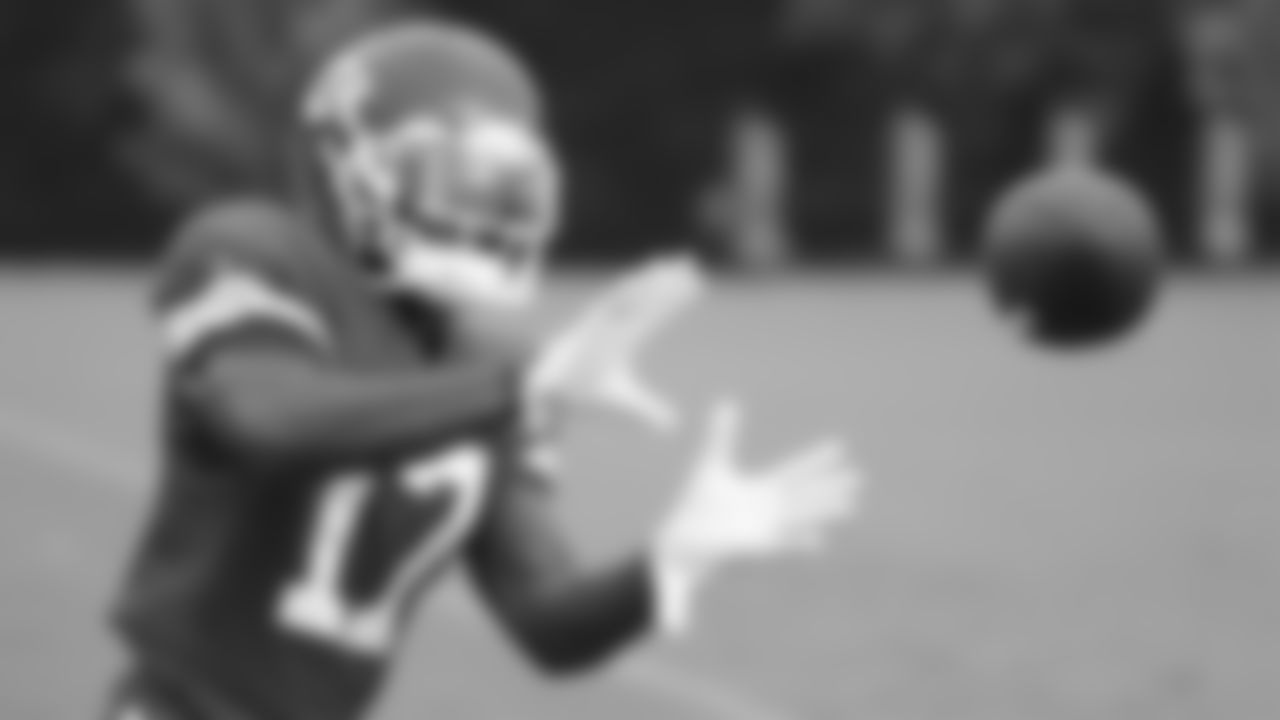 Kansas City Chiefs Wide Receiver Mecole Hardman (17) during a 2019 Training Camp practice at Missouri Western State University in St. Joseph, MO.