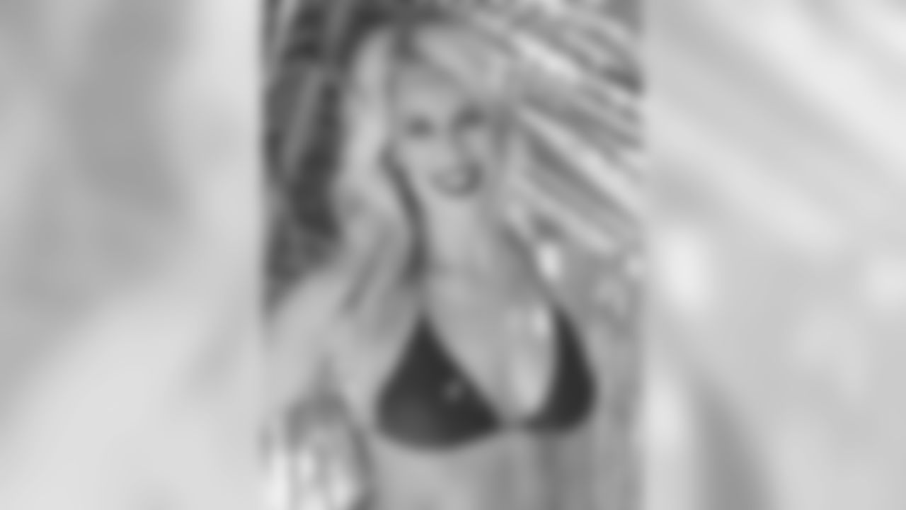 During the Kansas City Chiefs Cheerleader Calendar photo shoot on Tuesday, June 26, 2018 at Couples Swept Away in Negril, Jamaica.