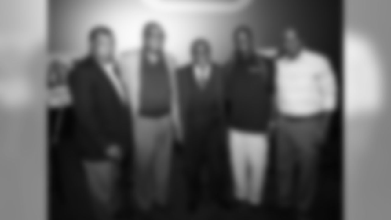 A private screening of the Forgotten Four is held on September 10, 2014 at Alamo Draft House. Former Kansas City Chiefs players Anthony Davis, Shawn Barber and Ted McKnight attend.