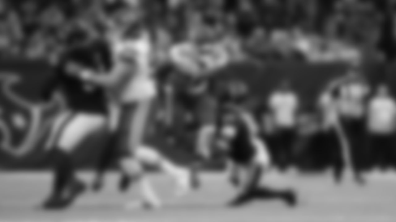 Kansas City Chiefs running back Isiah Pacheco (10) during an NFL football game against the Houston Texans, Sunday, December 18, 2022 in Houston.