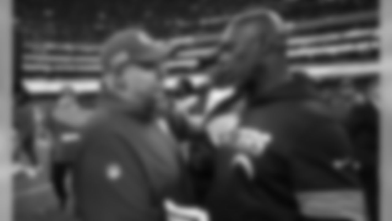 Kansas City Chiefs Head Coach Andy Reid after the game between the Kansas City Chiefs and the Los Angeles Chargers at Estadio Azteca, November 18, 2019