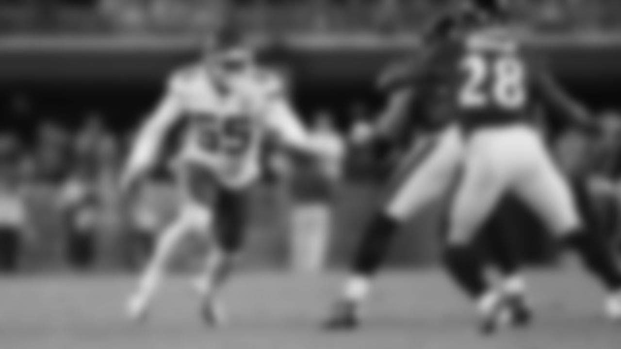 Kansas City Chiefs defensive end Frank Clark (55) during the Week 2 game against the Baltimore Ravens at M&T Bank Stadium on September 19, 2021