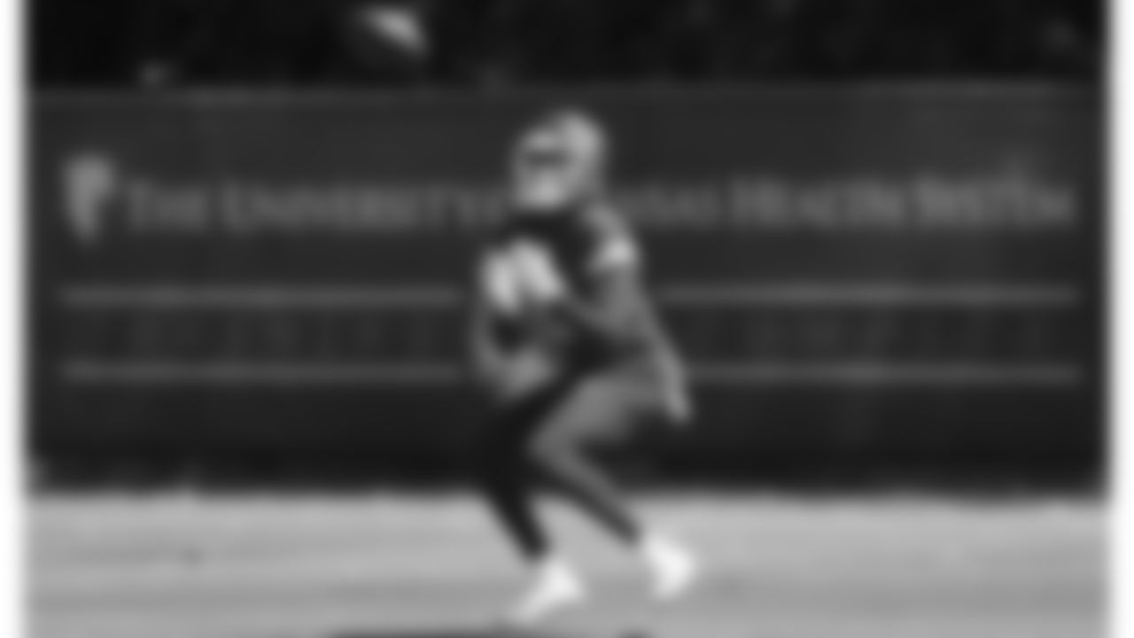 Kansas City Chiefs wide receiver Justyn Ross (8) at practice in preparation for the Week 2's matchup against the Jacksonville Jaguars on Thursday, September 14, 2023 in Kansas City, MO.