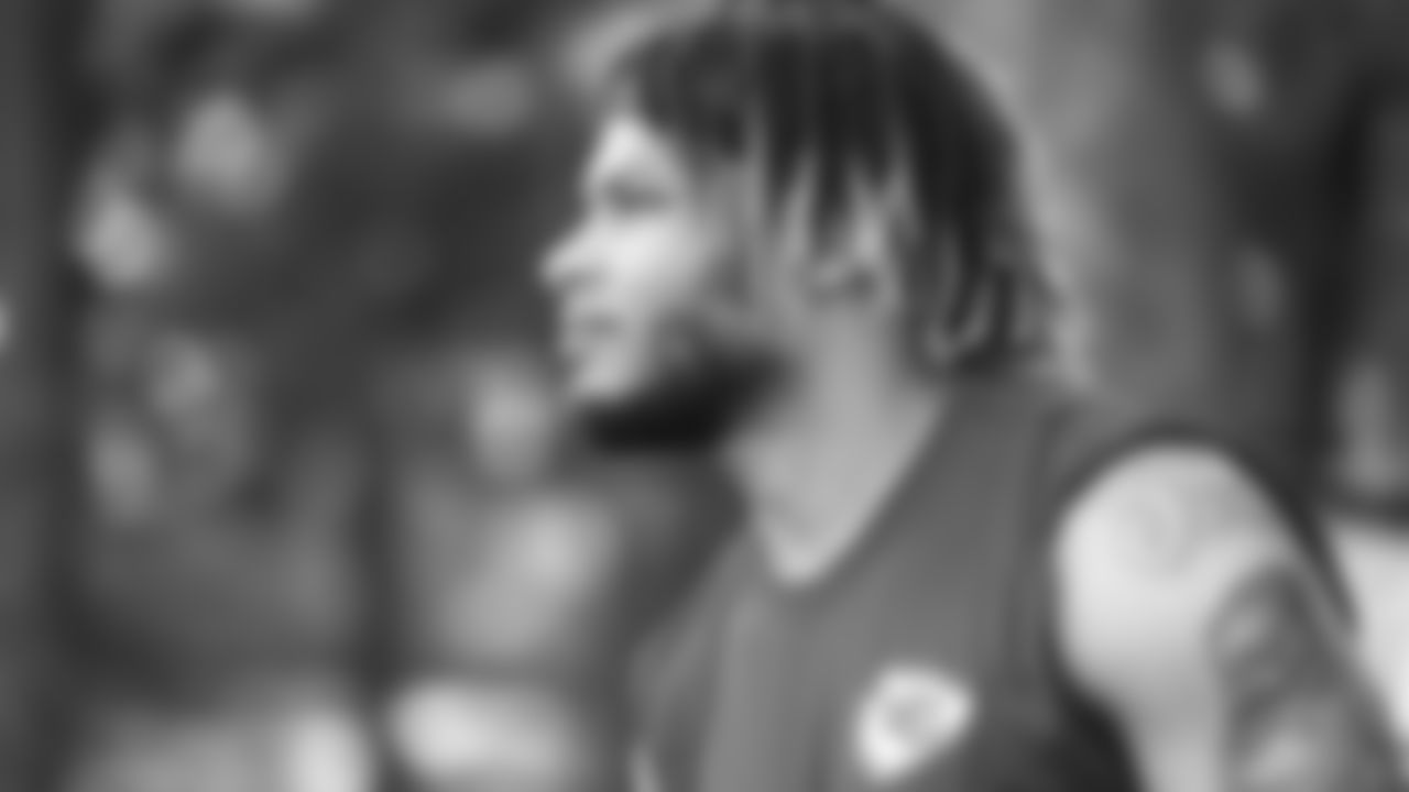 Kansas City Chiefs Safety Tyrann Mathieu (32) after a 2019 Training Camp practice at Missouri Western State University in St. Joseph, MO.
