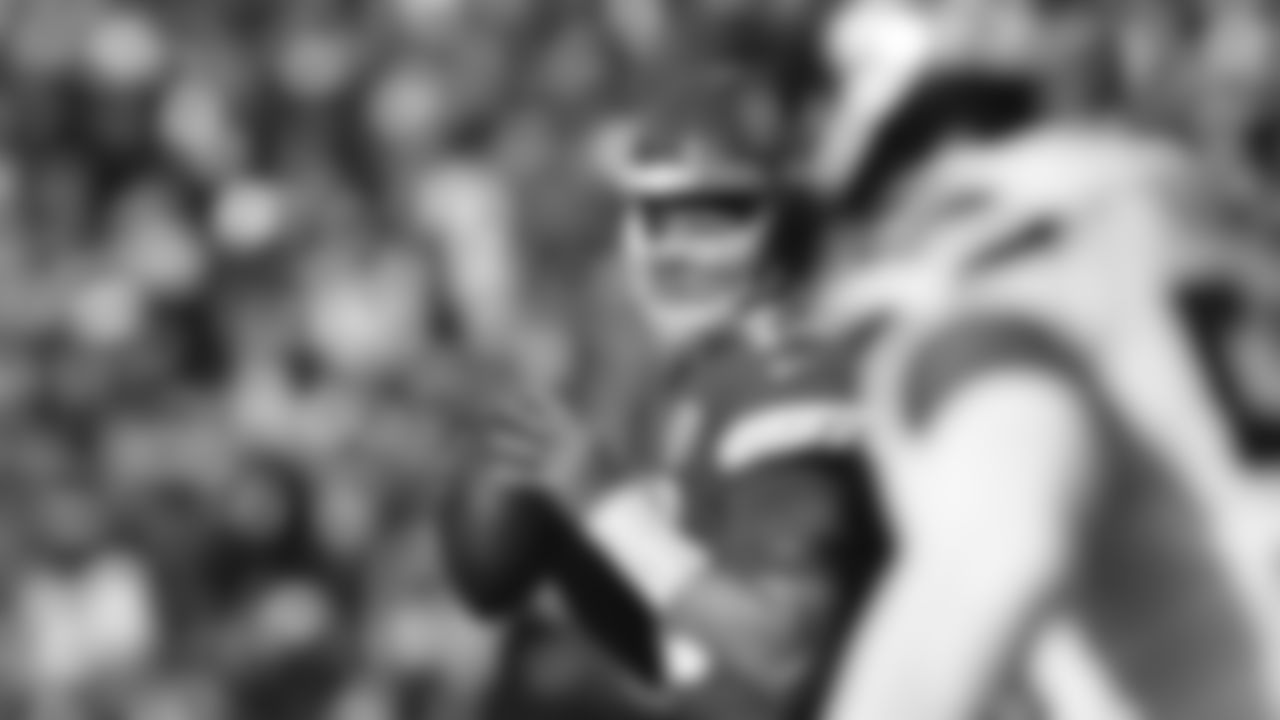Kansas City Chiefs quarterback Patrick Mahomes (15) back to pass during an NFL football game against the Seattle Seahawks, Saturday, December 24, 2022 in Kansas City.