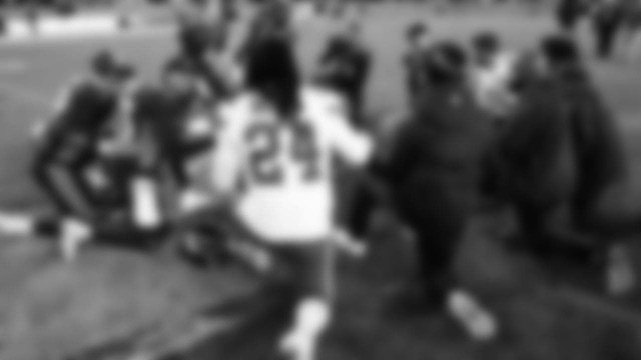 Kansas City Chiefs defensive end Melvin Ingram (24) after an NFL football game against the Denver Broncos on Saturday, January 8, 2021 in Denver.