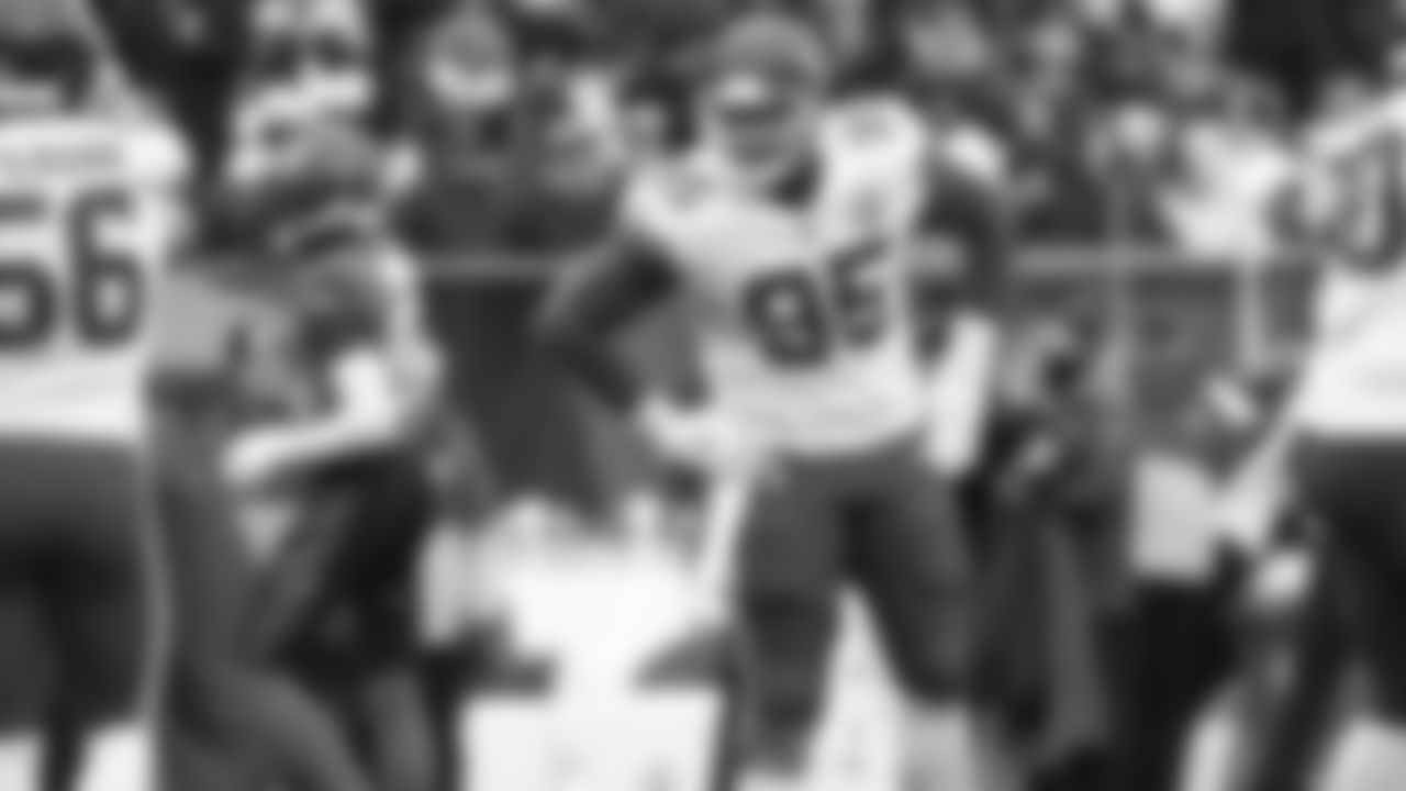 Kansas City Chiefs defensive end Chris Jones (95) during an NFL football game against the Cincinnati Bengals, Sunday, January 2, 2022 in Cincinnati.