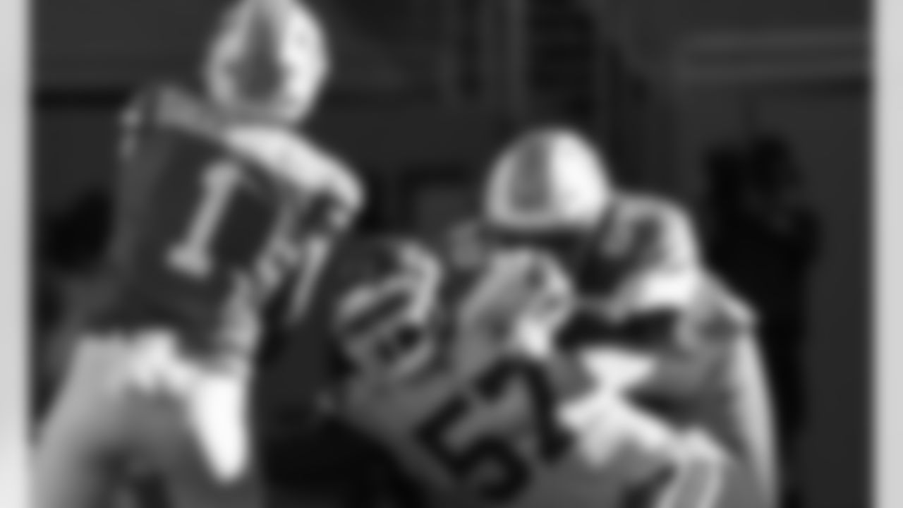 Kansas City Chiefs Defensive End Alex Okafor (57) pressures the Quarterback during to an NFL Football game against the Miami Dolphins, Sunday December 13, 2020 in Miami Gardens.