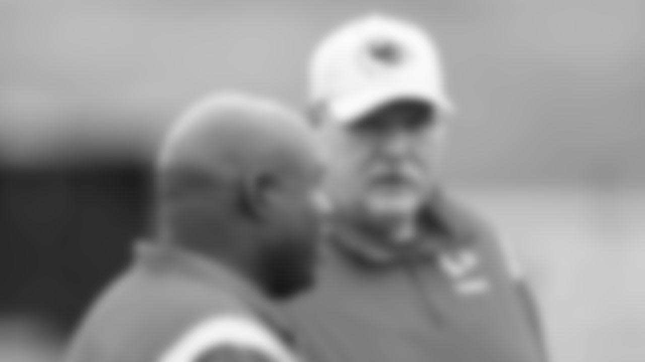 Kansas City Chiefs Head Coach Andy Reid during training camp at Missouri Western State University.