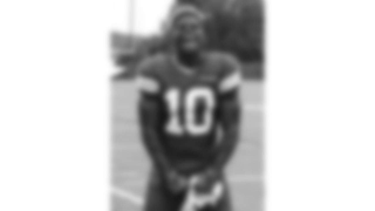 Kansas City Chiefs wide receiver Tyreek Hill (10) during practice at The University of Kansas Health System Training Complex.