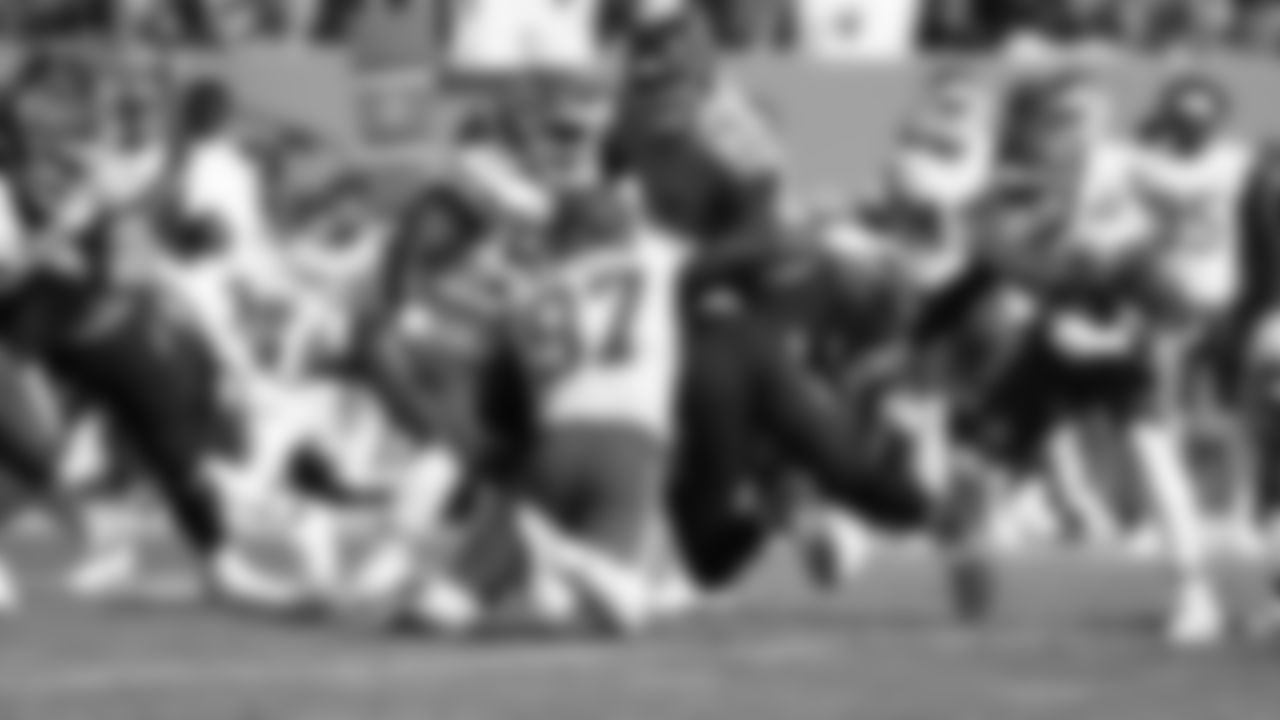 Kansas City Chiefs defense during an NFL football game against the Tennessee Titans at Nissan Stadium, Sunday, October 24, 2021 in Nashville