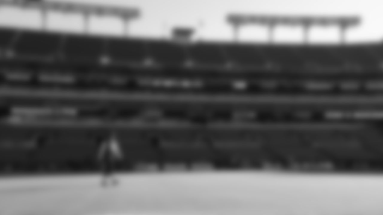 Kansas City Chiefs quarterback Patrick Mahomes (15) prior to the Week 2 game against the Baltimore Ravens at M&T Bank Stadium on September 19, 2021