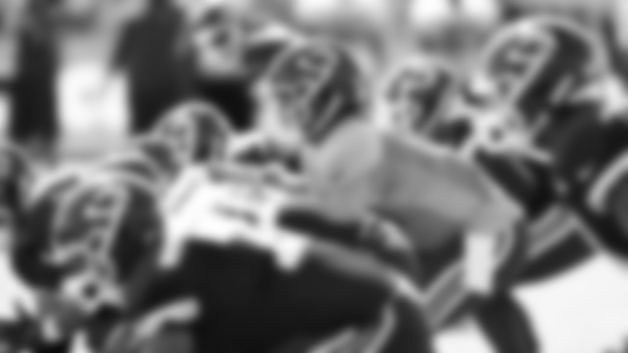 Offensive line during 2019 Training Camp practice at Missouri Western State University, St Joseph, MO