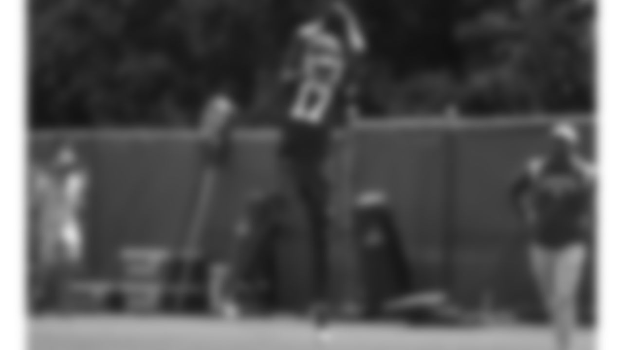 Kansas City Chiefs wide receiver Richie James (17) at day 3 of OTAs on Wednesday, May 24, 2023 in Kansas City, MO.
