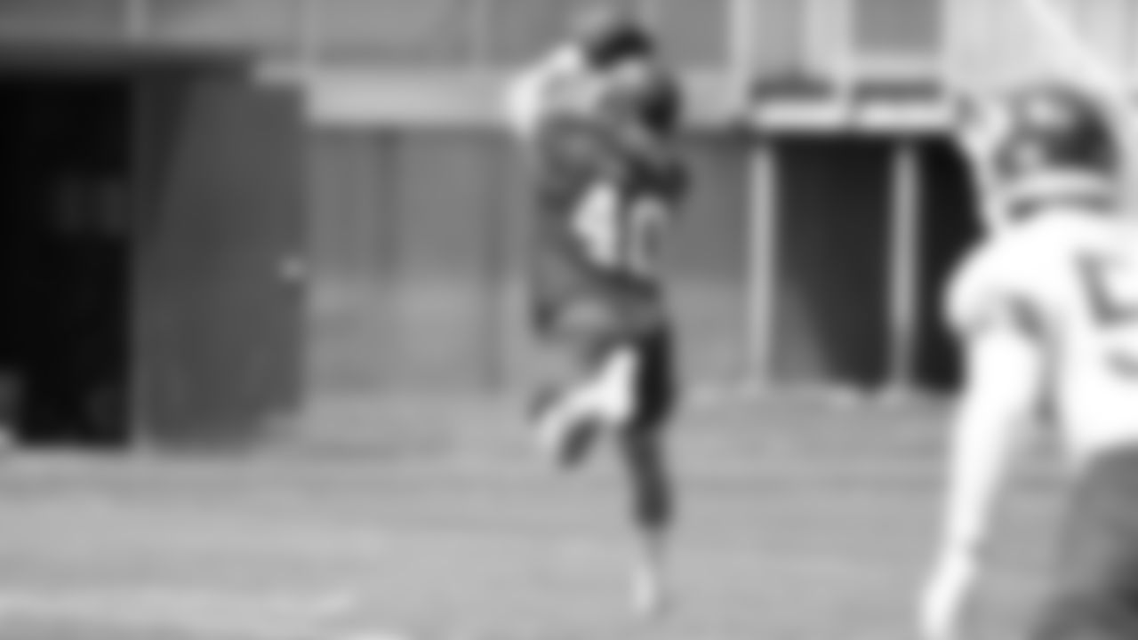 The Kansas City Chiefs participate in the eight practice of OTA''s.