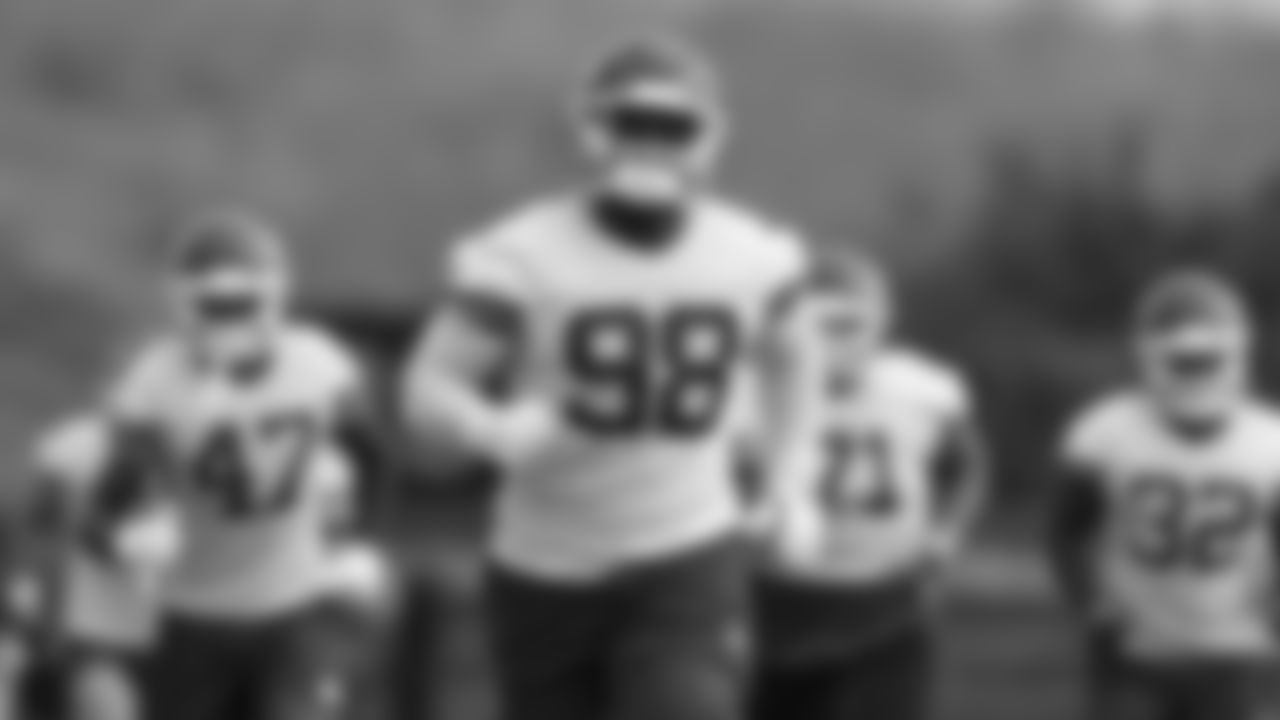 Kansas City Chiefs defensive end Tershawn Wharton (98) during practice on Wednesday September 21, 2022.