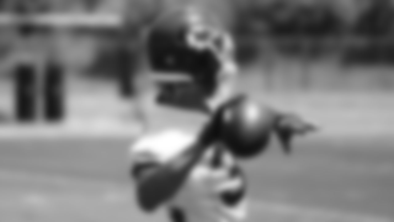 The Kansas City Chiefs participate in the eight practice of OTA''s.