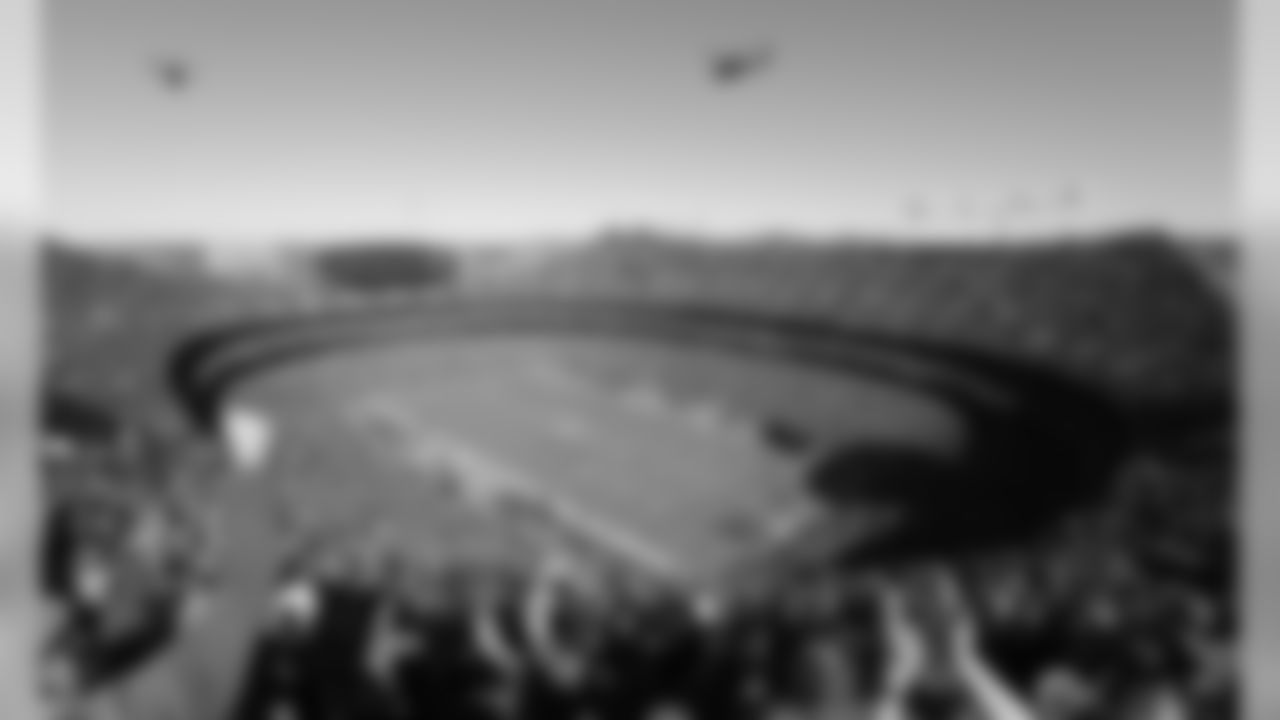 Flyover during the game against the Denver Broncos on October 28, 2018